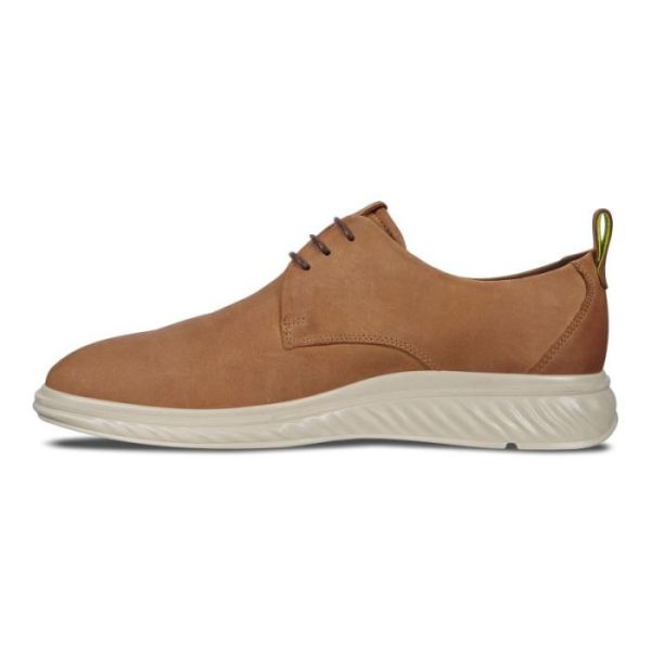 ECCO SHOES -ST. 1 HYBRID LITE DERBY MEN'S SHOES-CAMEL