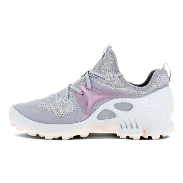 ECCO SHOES -BIOM C-TRAIL WOMEN'S KNIT-SILVER GREY/SILVER GREY