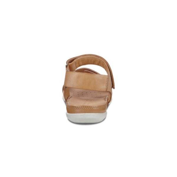 ECCO SHOES -FLASH FLAT SANDAL-DUNE/ROSE DUST/POWDER