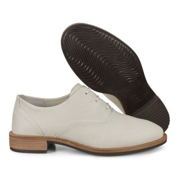 ECCO SHOES -SARTORELLE 25 TAILORED WOMEN'S DRESS SHOES-SHADOW WHITE