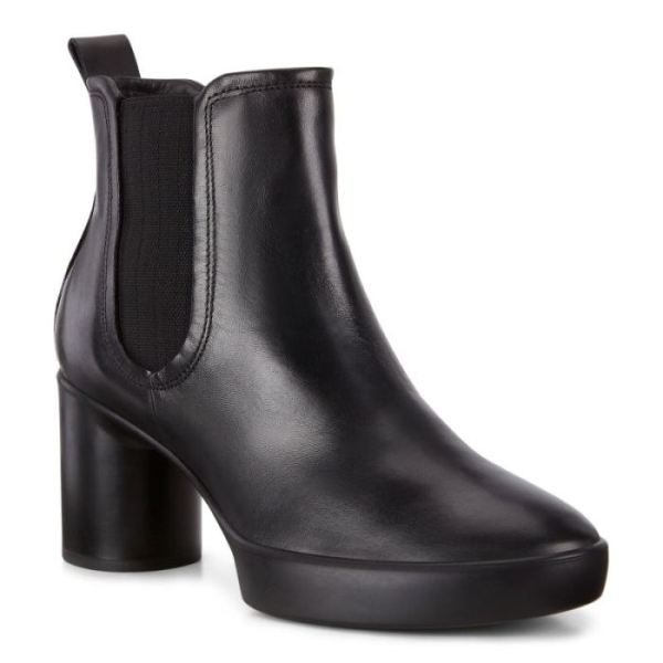 ECCO SHOES -SHAPE SCULPTED MOTION 55 WOMEN'S CHELSEA ANKLE BOOT-BLACK