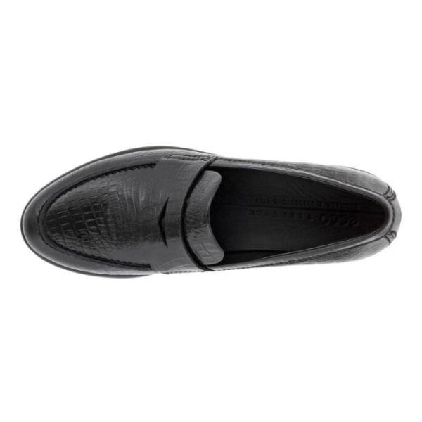 ECCO SHOES -MODTRAY WOMEN'S PENNY LOAFER-BLACK
