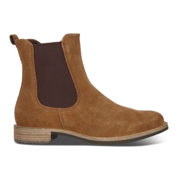 ECCO SHOES -SARTORELLE 25 WOMEN'S CHELSEA BOOT-CAMEL