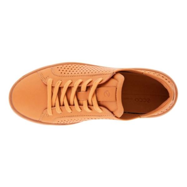 ECCO SHOES -STREET TRAY W LACED SHOES-SANDSTONE