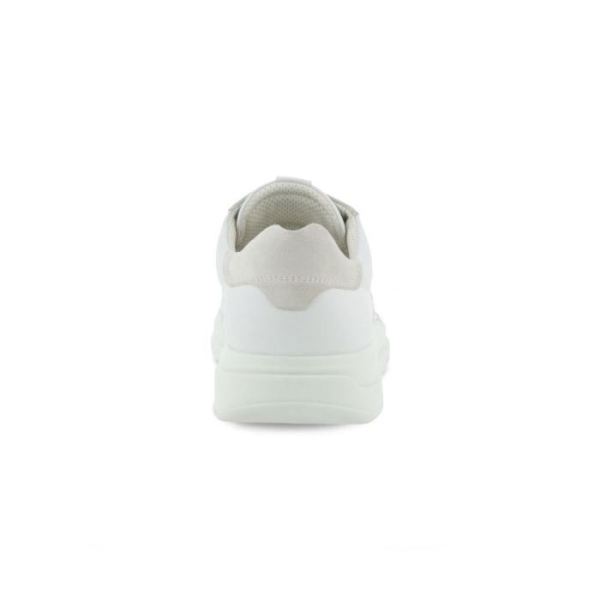 ECCO SHOES -SOFT X MEN'S SHOE-SHADOW WHITE/WHITE