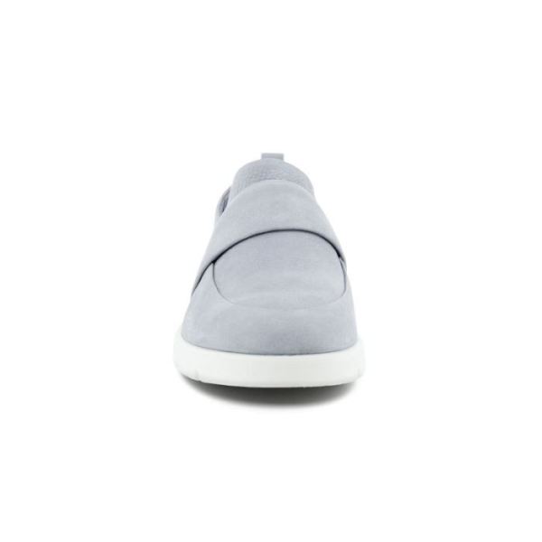 ECCO SHOES -BELLA WOMEN'S SLIP-ON SHOE-SILVER GREY