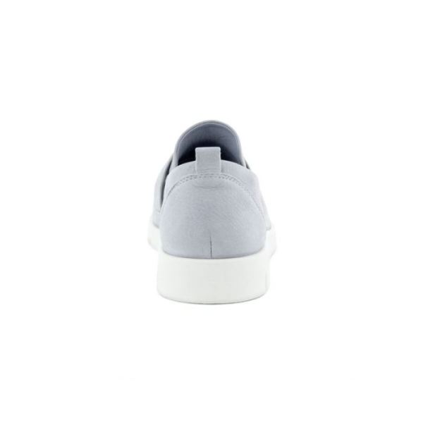 ECCO SHOES -BELLA WOMEN'S SLIP-ON SHOE-SILVER GREY