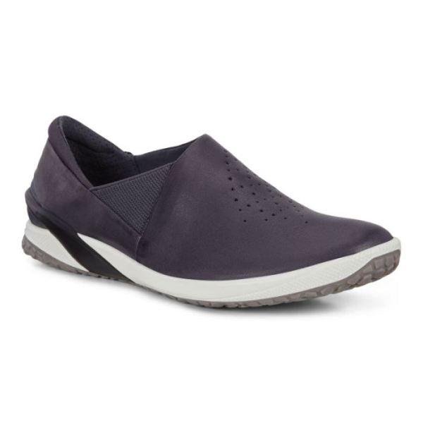 ECCO SHOES -BIOM LIFE WOMEN'S LEA SLIP-ON SHOES-MARINE