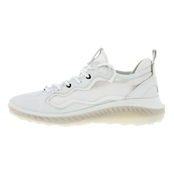 ECCO SHOES -ST.360 MEN'S URBAN SNEAKER-WHITE/WHITE/WHITE