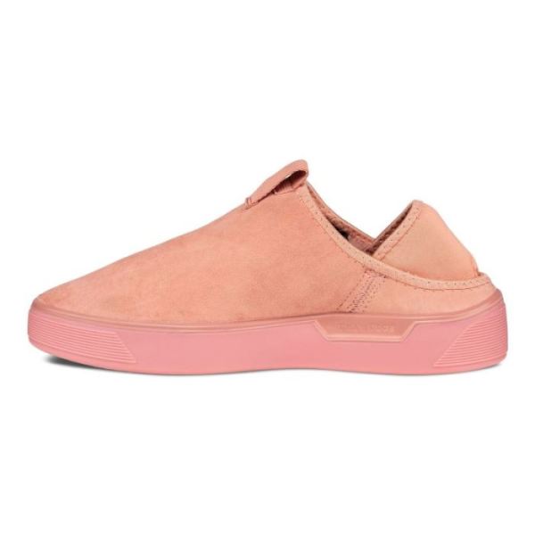 ECCO SHOES -STREET TRAY WOMEN'S SLIP-ON-DAMASK ROSE