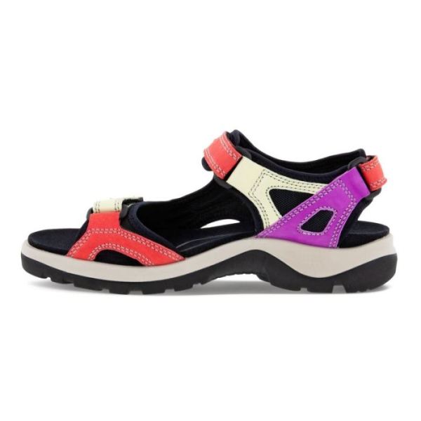 ECCO SHOES -WOMEN&RSQUO;S OFFROAD SANDAL-MULTICOLOR HIBISCUS