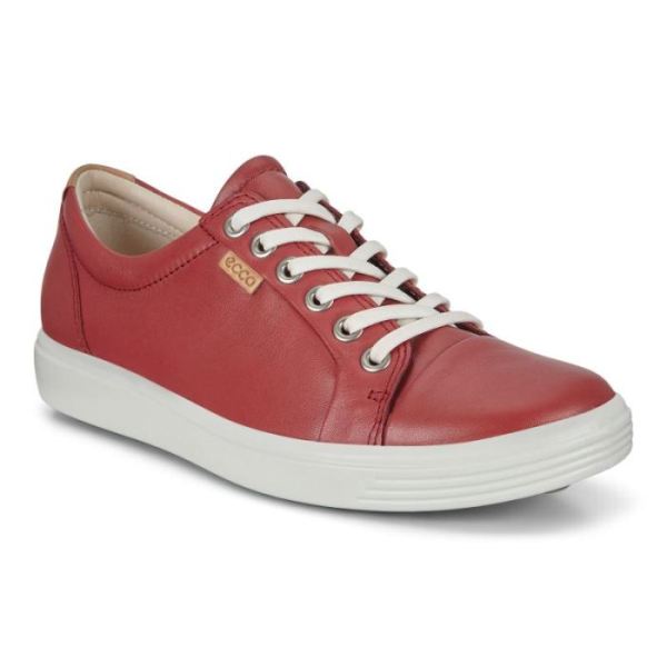 ECCO SHOES -SOFT 7 WOMEN'S SNEAKER-MARSALA