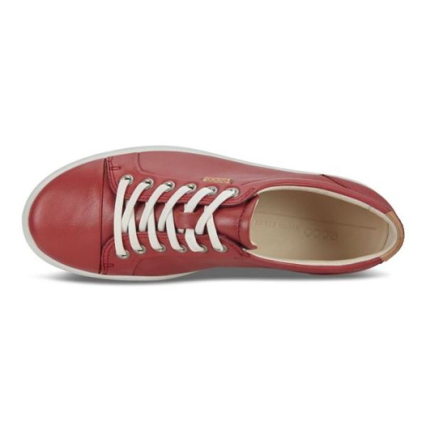 ECCO SHOES -SOFT 7 WOMEN'S SNEAKER-MARSALA