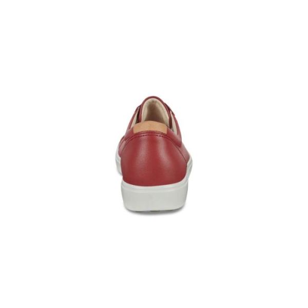 ECCO SHOES -SOFT 7 WOMEN'S SNEAKER-MARSALA