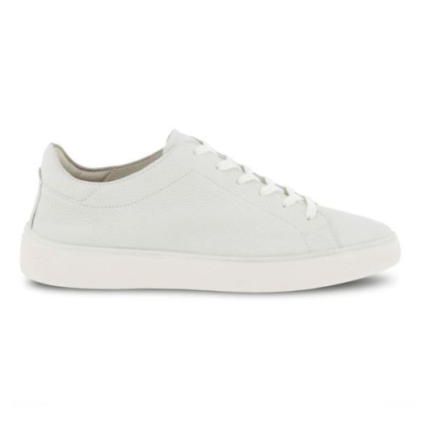 ECCO SHOES -STREET TRAY MEN'S RETRO 2.0-WHITE