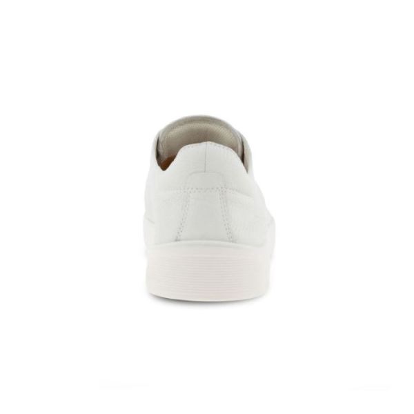 ECCO SHOES -STREET TRAY MEN'S RETRO 2.0-WHITE