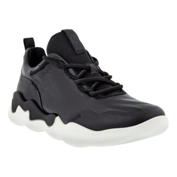 ECCO SHOES -ELO WOMEN'S SNEAKER-BLACK/BLACK