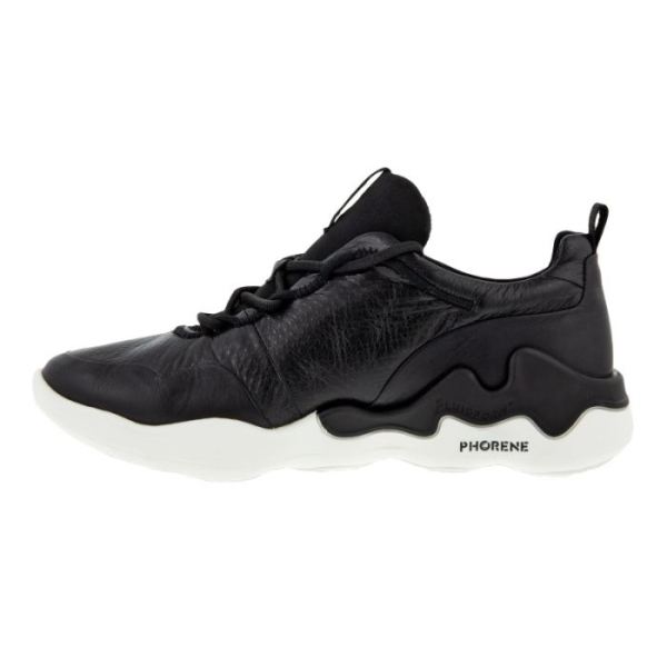 ECCO SHOES -ELO WOMEN'S SNEAKER-BLACK/BLACK