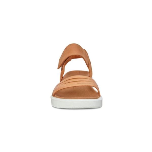 ECCO SHOES -FLOWT WOMEN'S FLAT SANDAL-LION/CASHMERE