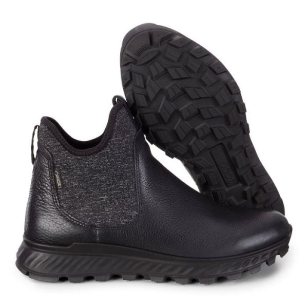 ECCO SHOES -EXOSTRIKE WOMEN'S CHELSEA GTX-BLACK