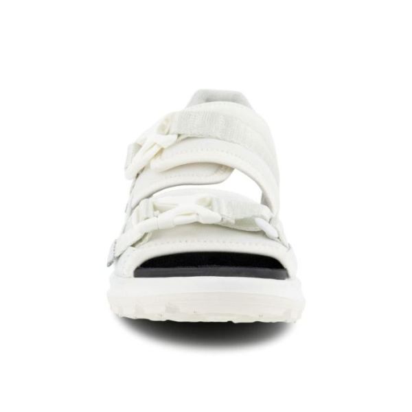 ECCO SHOES -EXOWRAP WOMEN'S 2 STRAP BUCKLE-WHITE/WHITE