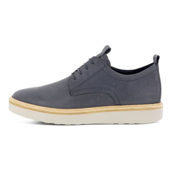 ECCO SHOES -TECHWELT MEN'S OXFORD-MOONLESS