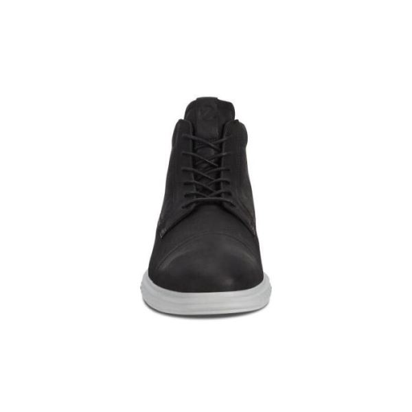 ECCO SHOES -ST.1 HYBRID LITE MEN'S TOE CAP BOOT-BLACK