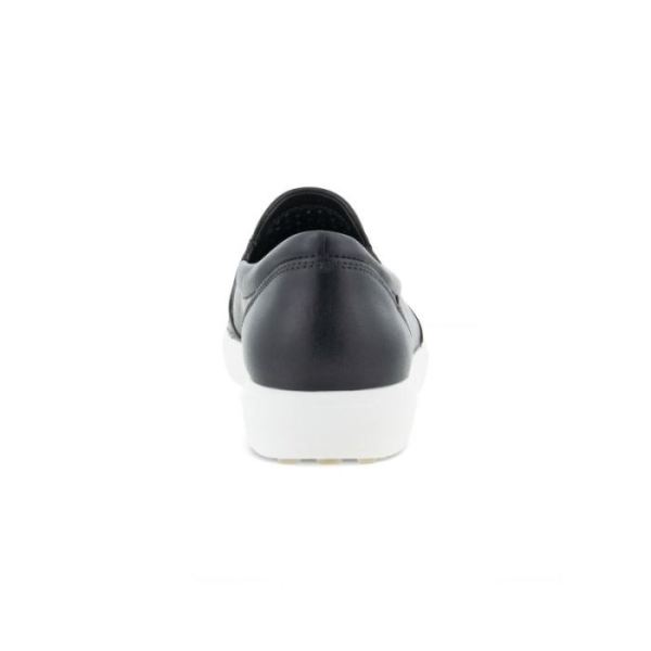 ECCO SHOES -SOFT 7 WOMEN'S SLIP-ON-BLACK