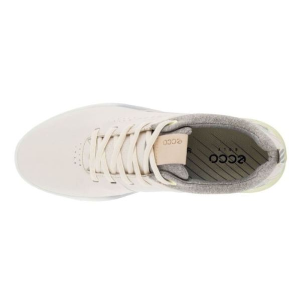 ECCO SHOES -WOMEN'S S-THREE SPIKELESS GOLF SHOES-LIMESTONE