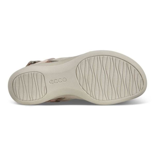 ECCO SHOES -FLASH WOMEN'S SANDAL-MERIGOLD/GRAVEL/ROSE DUST