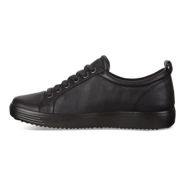 ECCO SHOES -SOFT 7 WOMEN'S SNEAKER GTX-BLACK