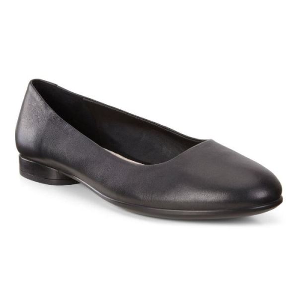 ECCO SHOES -ANINE BALLERINA-BLACK