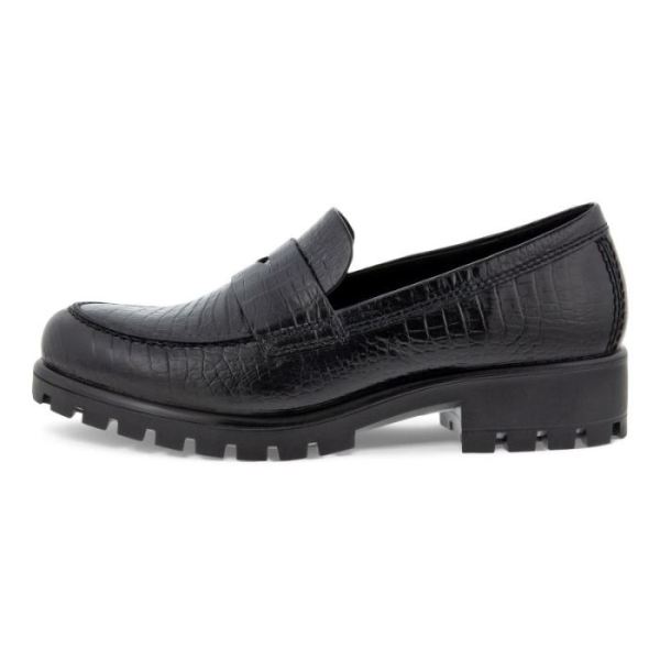 ECCO SHOES -MODTRAY WOMEN'S PENNY LOAFER-BLACK