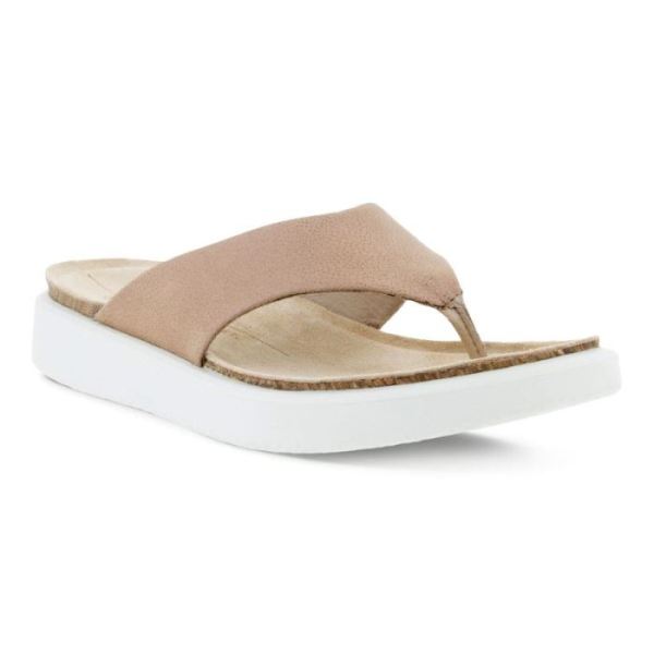 ECCO SHOES -CORKSPHERE WOMEN'S THONG SANDAL-DUNE