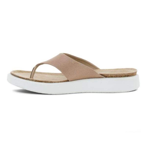 ECCO SHOES -CORKSPHERE WOMEN'S THONG SANDAL-DUNE