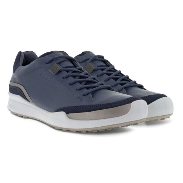 ECCO SHOES -MEN'S GOLF BIOM HYBRID LACED-OMBRE/BUFFED SILVER/NIGHT SKY