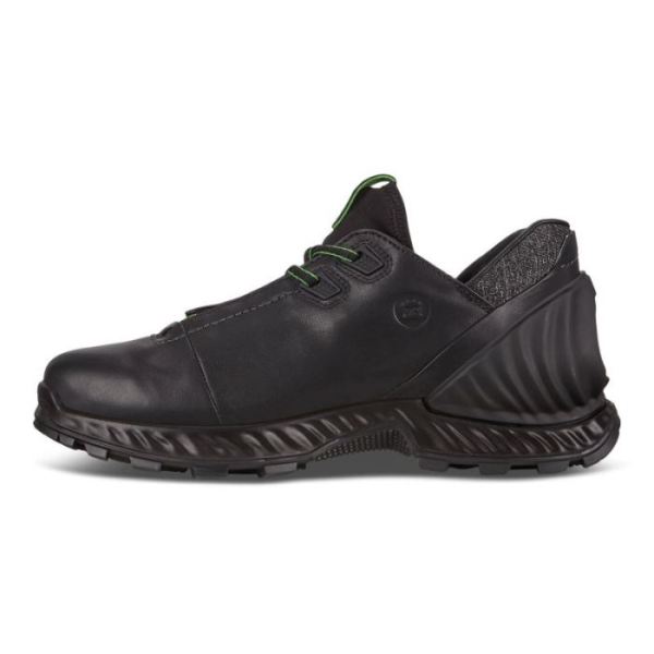 ECCO SHOES -EXOHIKE MEN'S LOW GTX SHOES-BLACK