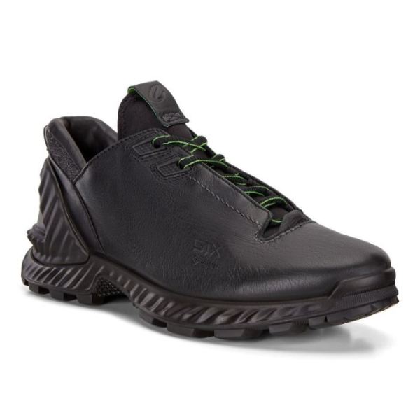 ECCO SHOES -EXOHIKE MEN'S LOW GTX SHOES-BLACK