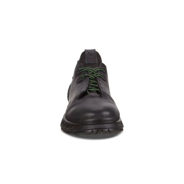 ECCO SHOES -EXOHIKE MEN'S LOW GTX SHOES-BLACK