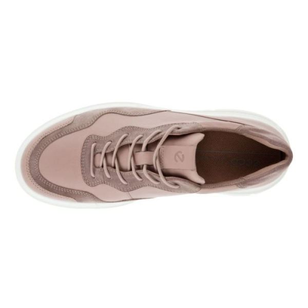 ECCO SHOES -SOFT X WOMEN'S SNEAKER-WOODROSE/WOODROSE