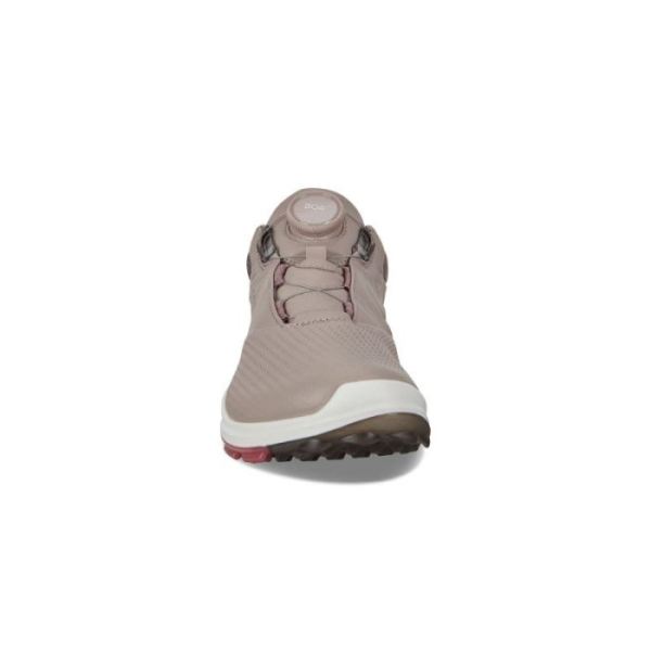 ECCO SHOES -WOMEN'S BIOM HYBRID 3 BOA GOLF SHOE-GREY ROSE/PETAL