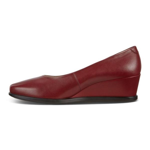 ECCO SHOES -SHAPE 45 WEDGE WOMEN'S PUMP-SYRAH