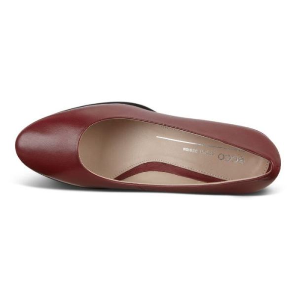 ECCO SHOES -SHAPE 45 WEDGE WOMEN'S PUMP-SYRAH