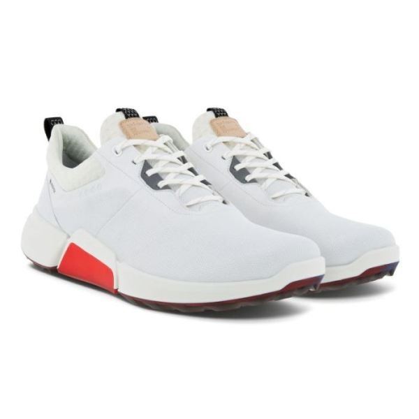 ECCO SHOES -MEN'S BIOM H4 GOLF SHOE-WHITE