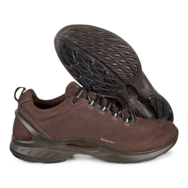 ECCO SHOES -MENS BIOM FJUEL PERF-MOCHA