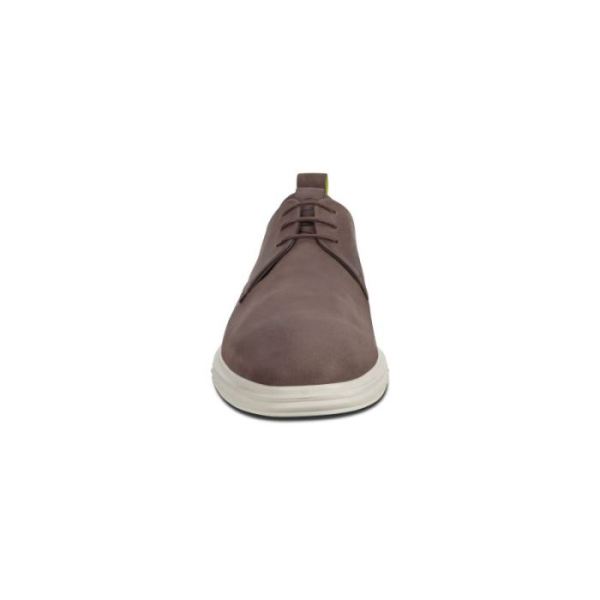 ECCO SHOES -ST. 1 HYBRID LITE DERBY MEN'S SHOES-SHALE