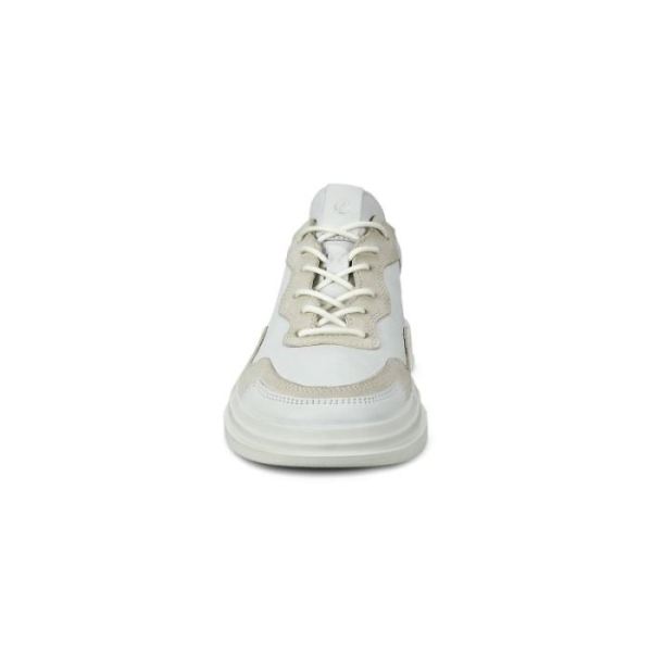 ECCO SHOES -SOFT X WOMEN'S SNEAKER-WHITE/SHADOW WHITE