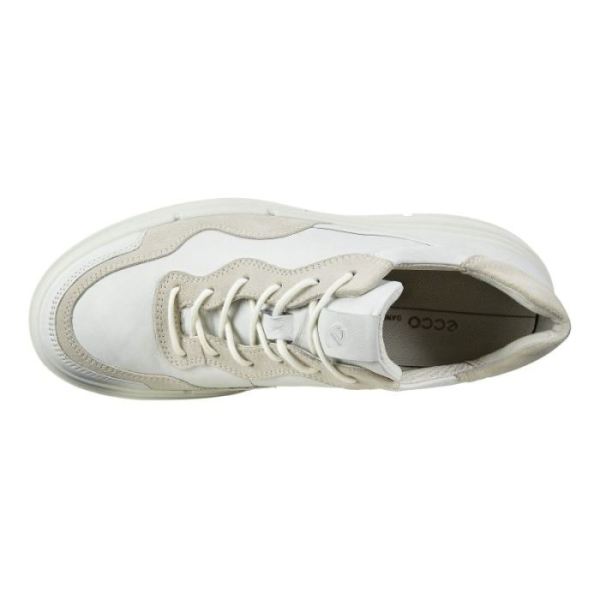 ECCO SHOES -SOFT X WOMEN'S SNEAKER-WHITE/SHADOW WHITE