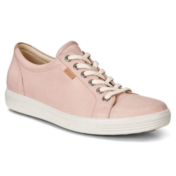 ECCO SHOES -SOFT 7 WOMEN'S SNEAKER-ROSE DUST