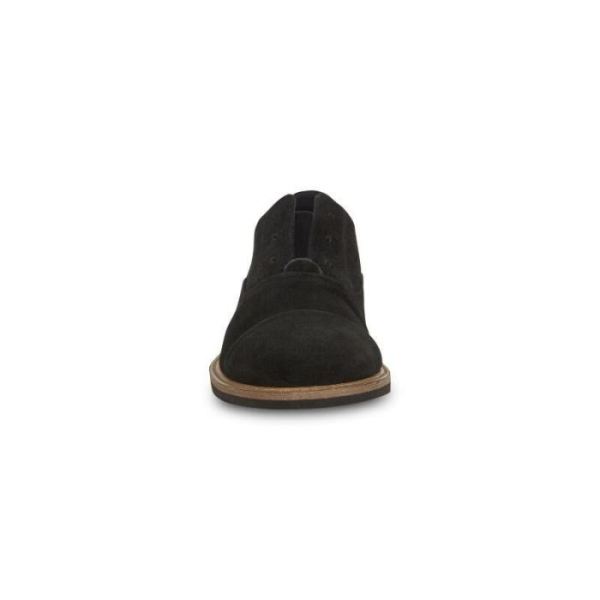 ECCO SHOES -SARTORELLE 25 TAILORED SUEDE WOMEN'S SHOES-BLACK